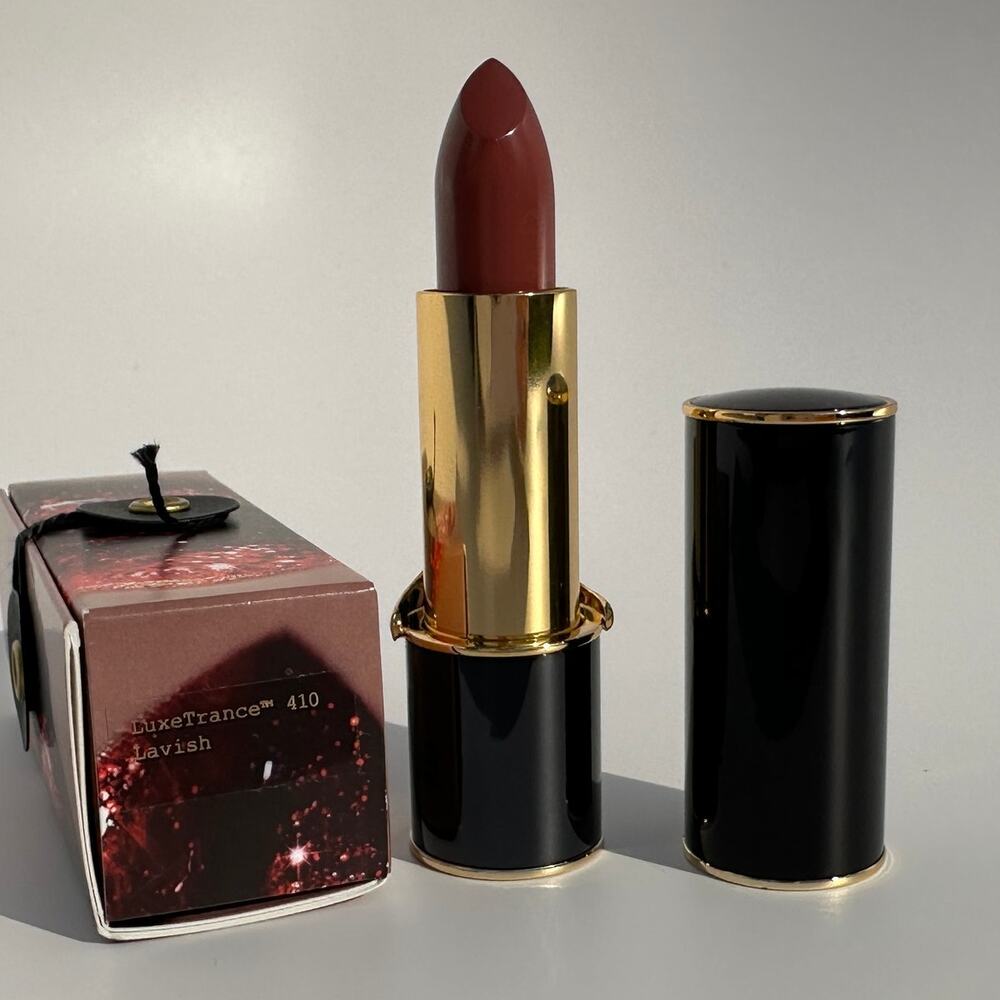 Pat McGrath Luxetrance Lipstick 410 Lavish BNIB 4g .14oz Neutral Plum Rare color